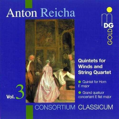 Cover for Consortium Classicum · * Quintette F.Bläser &amp; Streichquartett Vol.3 (CD) (2013)