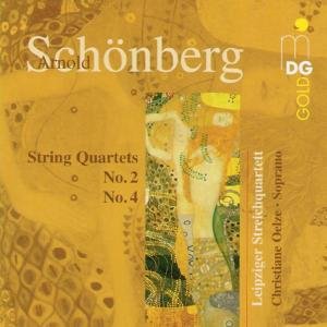 String Quartets 2 & 4 - Schoenberg / Leipzig String Quartet - Musik - MDG - 0760623093529 - 28. marts 2000