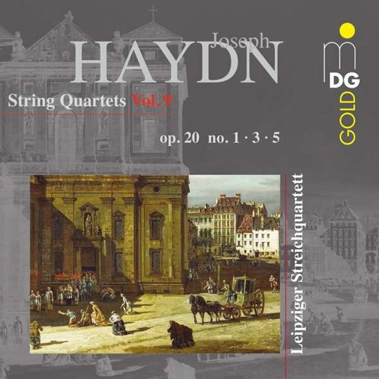 Cover for Leipzig String Quartet · Haydn: String Quartets Op. 20 No. 1 / 3 &amp; 5 (CD) (2016)