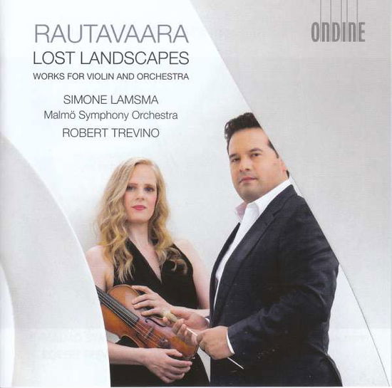 Cover for Lamsma / Malmo So / Trevino · Einojuhani Rautavaara: Lost Landscapes - Works For Violin And Orchestra (CD) (2022)