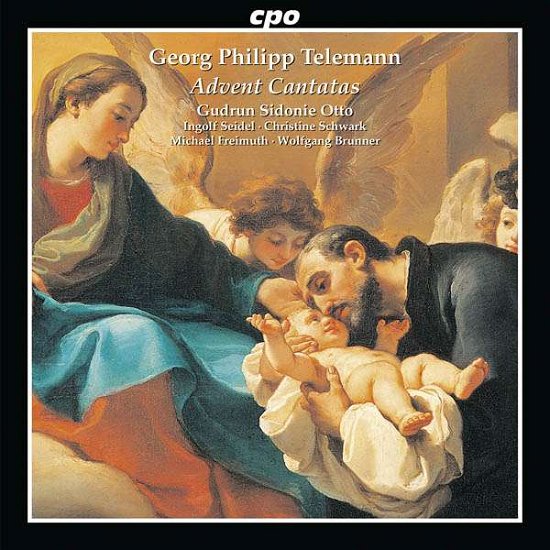 Cover for G.P. Telemann · Telemannadvent Cantatas (CD) (2016)