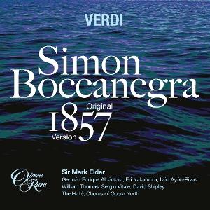 Cover for Mark Elder &amp; The Hallé · Verdi: Simon Boccanegra (1857 (CD) (2025)