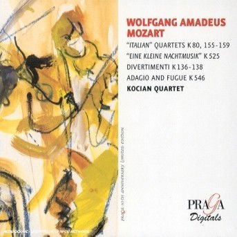 Cover for Mozart Wolfgang Amadeus · Quatretti Italiani, Divertimenti, E (CD) (2002)