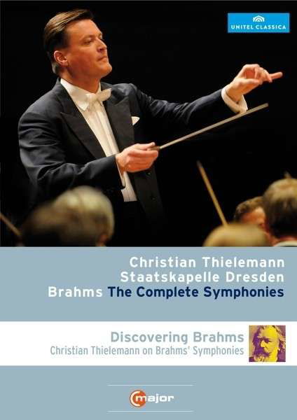 Cover for Thielemann / Staatskapelle · Brahms: Complete Symphonies (Blu-ray) (2014)