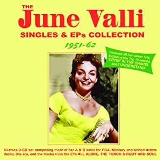 June Valli Singles & Eps Collection 1951-62 - June Valli - Music - ACROBAT - 0824046909529 - May 1, 2020