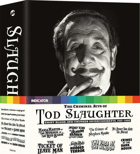 Cover for Criminal Acts of Tod Slaughter: Eight Blood &amp; (Blu-ray) (2023)