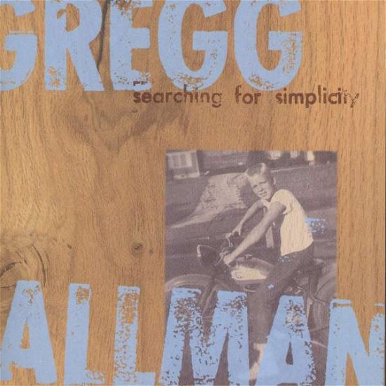 Cover for Gregg Allman · Searching for Simplicity (CD) (2008)