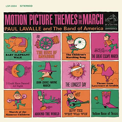 Cover for Paul Lavalle · Motion Picture Themes on the M (CD) (2016)