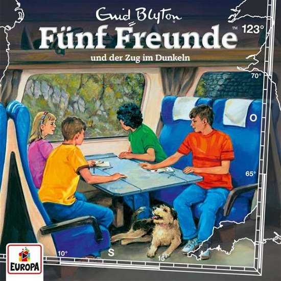 123/und Der Zug Im Dunkeln - FÜnf Freunde - Muzyka - EUROPA FM - 0889853753529 - 22 września 2017
