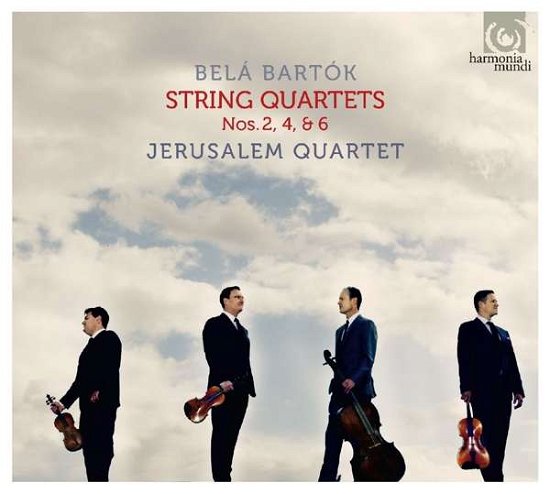 Cover for Jerusalem Quartet · String Quartets Nos.2. 4 &amp; 6 (CD) (2017)