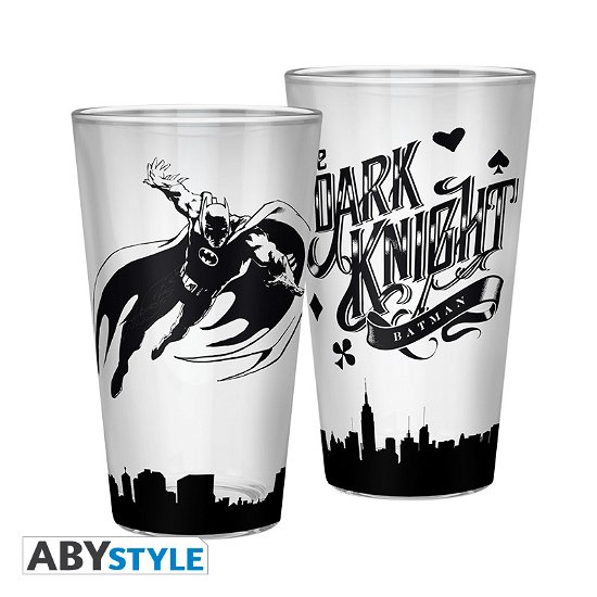 Cover for Abystyle · Dc Comics: Abystyle - Batman Dark Knight (Large Glass 400Ml / Glass) (MERCH) (2019)