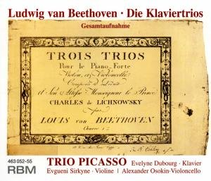 Piano Trios - Beethoven - Musikk - RBM - 4015245630529 - 2012