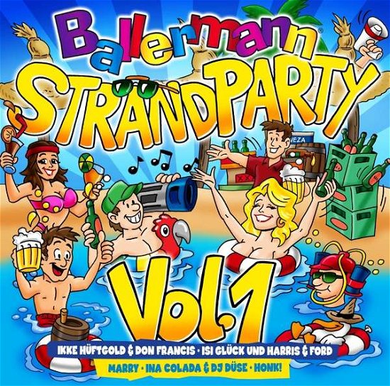 Cover for Ballermann Strandparty Vol.1 (CD) (2019)