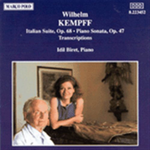 Cover for Wilhelm Kempff · Wilhelm Kempff: Italian Suite, Op. 68 - Piano Sonata, Op. 47 - Transcriptions (CD) (2024)