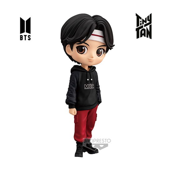 Tinytan Mic Drop Q Posket Vol.1 JIN Statue - Banpresto BTS - Koopwaar - BANDAI - 4983164186529 - 16 december 2022