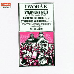 Symphony No.3 - Antonin Dvorak - Muziek - CHANDOS - 5014682857529 - 13 januari 2014