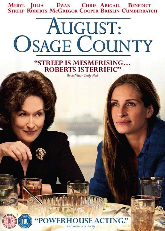 August - Osage County - August Osage County - Elokuva - Entertainment In Film - 5017239197529 - maanantai 26. toukokuuta 2014