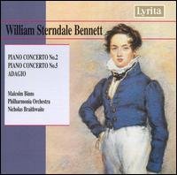 Piano Conc.2&5/Adagio - William Sterndale Bennett - Music - LYRITA - 5020926020529 - March 2, 2009