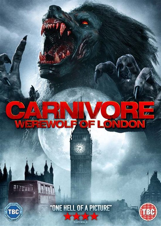 Cover for Carnivore - Werewolf of London · Carnivore Werewolf Of London (DVD) (2018)