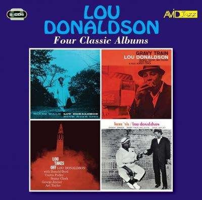 Cover for Lou Donaldson · Four Classic Albums (Blues Walk / Gravy Train / Lou Take Off / Here tis) (CD) (2017)