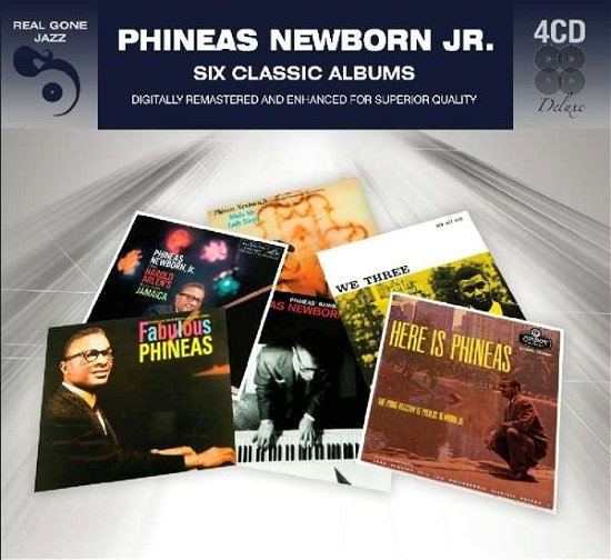 Cover for Phineas Newborn Jr · 6 Classic Albums (CD) [Digipak] (2017)