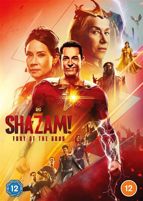 Cover for David F. Sandberg · Shazam Fury Of The Gods (DVD) (2023)