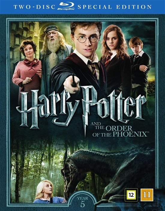 Cover for Harry Potter · Harry Potter And The Order Of The Phoenix (Blu-ray) (2016)