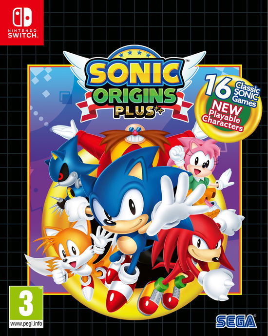 Cover for Switch · Sonic Origins Plus Switch (PC) (2023)