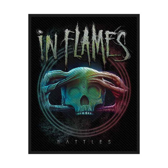 In Flames Standard Woven Patch: Battles (Retail Pack) - In Flames - Merchandise - PHD - 5055339785529 - 19. august 2019