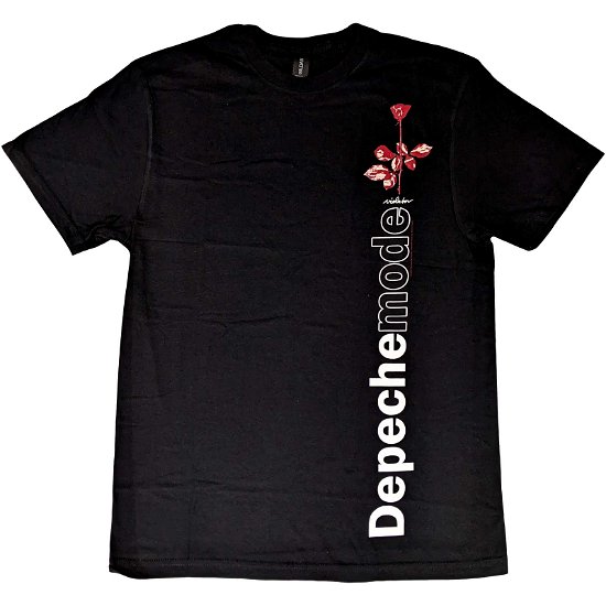 Cover for Depeche Mode · Depeche Mode Unisex T-Shirt: Violator Side Rose (T-shirt) [size S]