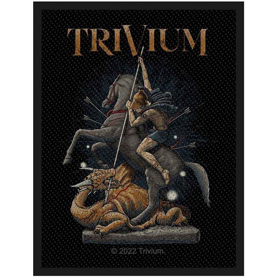 Trivium Standard Woven Patch: In The Court Of The Dragon - Trivium - Merchandise -  - 5056365721529 - 