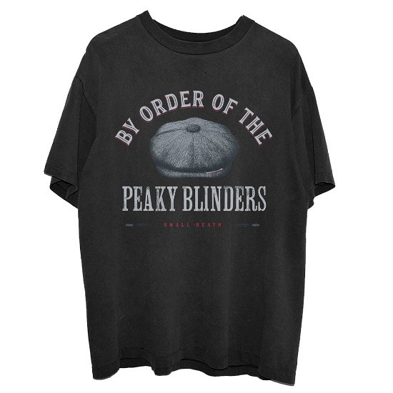 Peaky Blinders Unisex T-Shirt: Flat Cap - Peaky Blinders - Merchandise -  - 5056368689529 - 