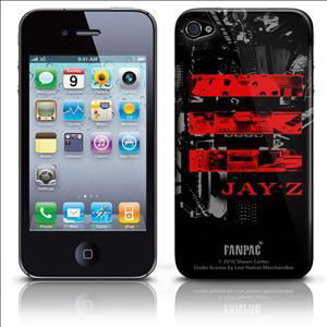 Red Logo - Iphone Cover 4g - Jay Z - Produtos - MERCHANDISING - 5060253090529 - 19 de abril de 2013