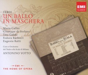 Verdi/Un Ballo In Maschera - Maria Callas - Music - WARNER CLASSICS - 5099931927529 - October 1, 2012