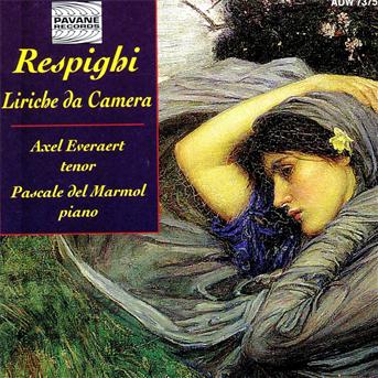 Chamber Arias - Respighi / Everaert / De Marmol - Musique - DAN - 5410939737529 - 16 septembre 2000