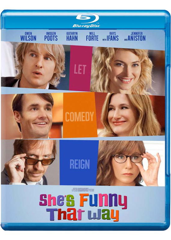 Cover for Imogen Poots · She's Funny That Way (Blu-ray) (2015)