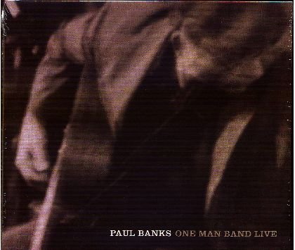 Cover for Paul Banks · One Man Band Live (CD) (2011)