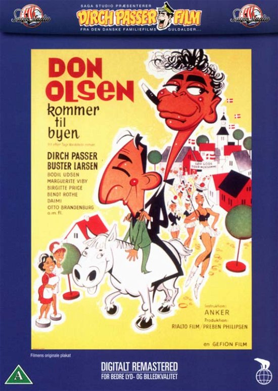 Don Olsen Kommer til Byen - "Saga" - Don Olsen Kommer til Byen - Filme -  - 5708758688529 - 1. Februar 2018