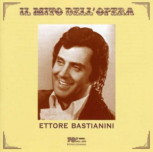 Cover for Rossini / Puccini / Ponchielli / Bastianini · Ettore Bastianini (CD) (2008)