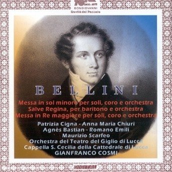 Cover for Bellini / Cigna / Bastian / Chiuri / Emili / Cosmi · Mass in G Minor / Mass in D Major / Salve Regina (CD) (2001)