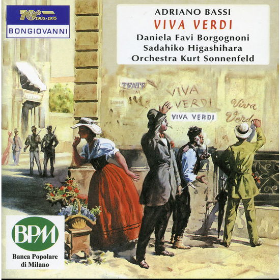 Cover for Bassi / Favi Borgognoni / Higashihara · Viva Verdi (CD) (2003)