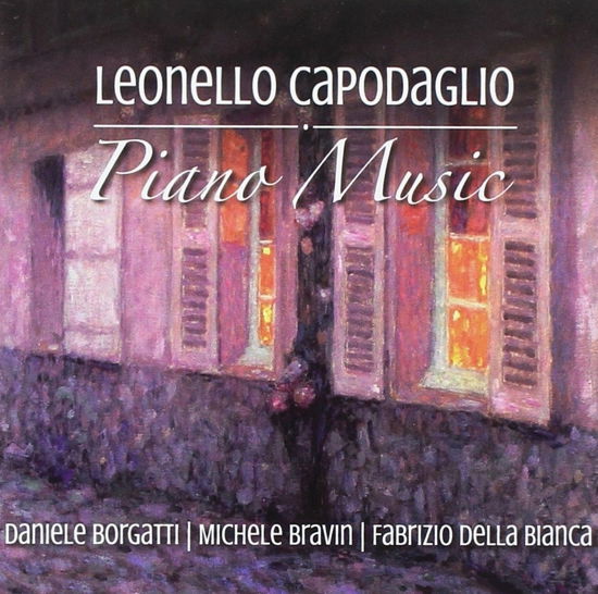 Cover for Borgatti / Bravin / Dalla Bianca · Capodaglio: Piano Music (CD) (2022)