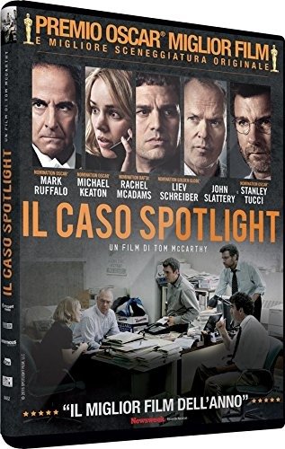 Cover for Billy Crudup,michael Keaton,rachel Mcadams,mark Ruffalo,liev Schreiber,stanley Tucci · Caso Spotlight (Il) (DVD) (2016)