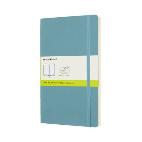 Cover for Moleskine · Moleskine Reef Blue Notebook Large Plain Soft (Paperback Book)