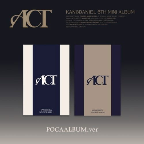 Cover for Kang Daniel · Act (Digital Code + Merch) [Poca Digital edition] (2024)