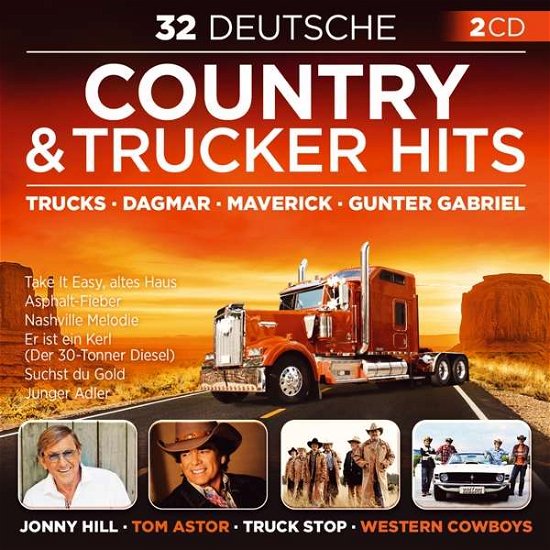 32 Deutsche Country & Trucker Hits - Various Artists - Música - TYROLIS - 9003549552529 - 7 de agosto de 2018