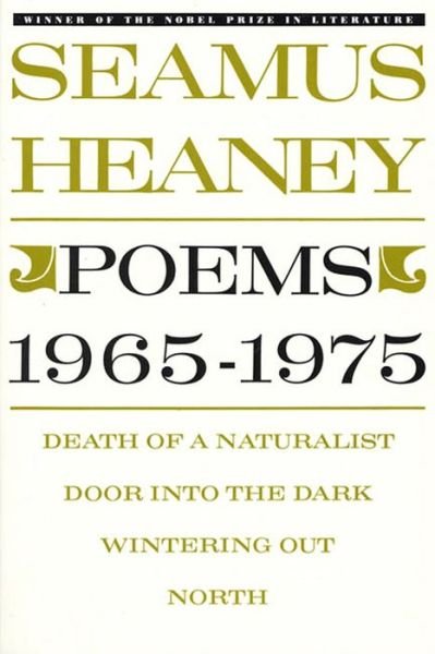 Cover for Seamus Heaney · Poems 1965-1975 (Taschenbuch) [9.1.1988 edition] (1981)