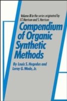 Cover for Hegedus, Louis S. (Colorado State University) · Compendium of Organic Synthetic Methods, Volume 3 - Compendium of Organic Synthetic Methods (Hardcover Book) [Volume 3 edition] (1978)