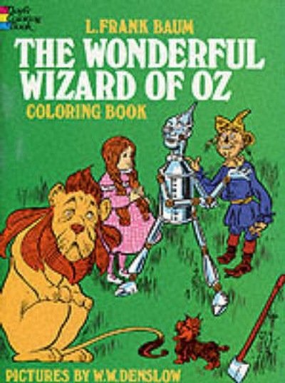 Cover for Frank L. Baum · Wizard of Oz - Dover Classic Stories Coloring Book (Pocketbok) [Abridged edition] (2000)