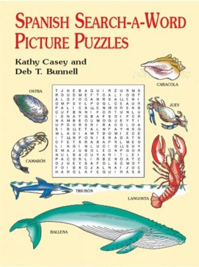 Spanish Search-a-Word Picture Puzzles - Dover Children's Language Activity Books - Bunnell, Casey & - Mercancía - Dover Publications Inc. - 9780486415529 - 28 de marzo de 2003